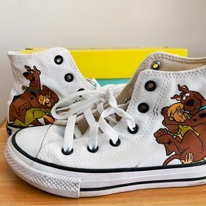 Limited Edition Scooby Doo X Converse | Kids Size 12 High Tops | Scooby & Shaggy